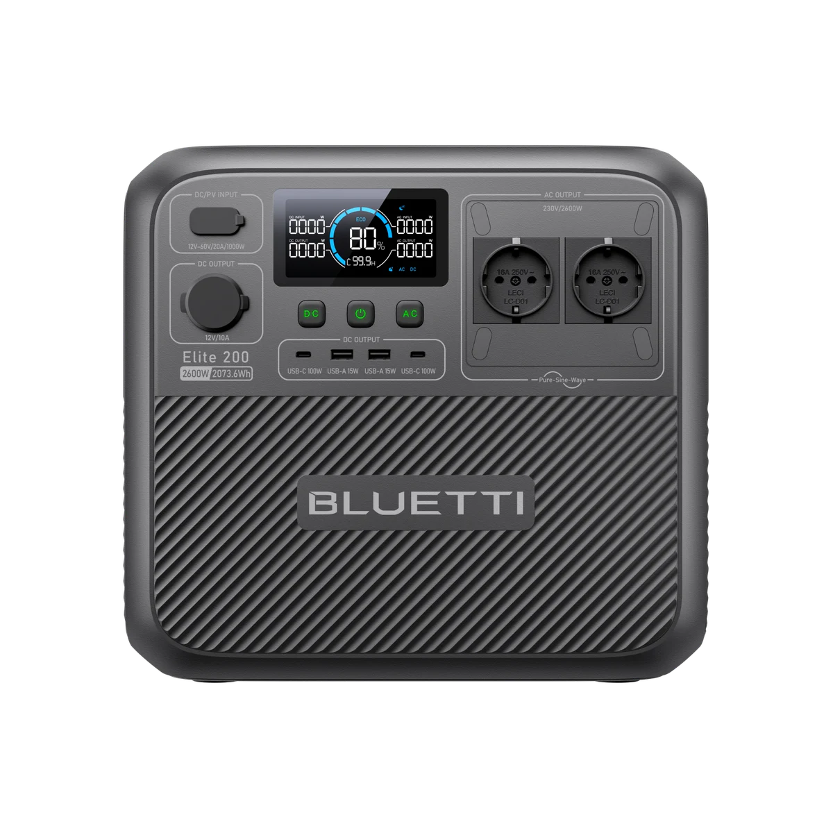 Station électrique portable BLUETTI Elite 200 V2